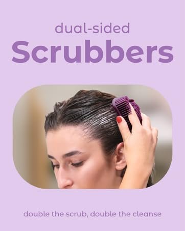 dual sided silicone scrubbers