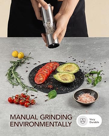 salt shaker pepper mill grinder pepper grinder manual