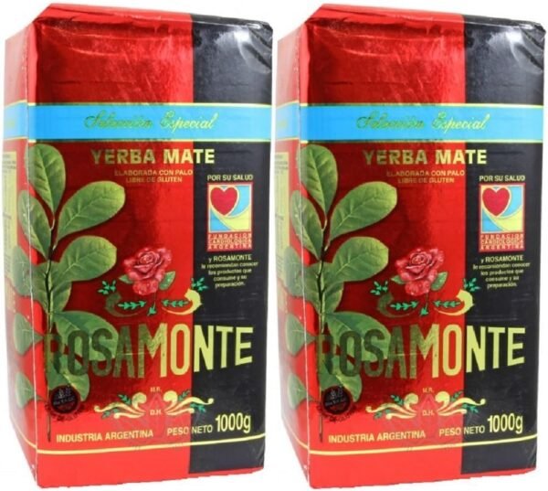 Yerba Mate Rosamonte Special Selection 2 Pack (4.4lbs - 2 Kilos)