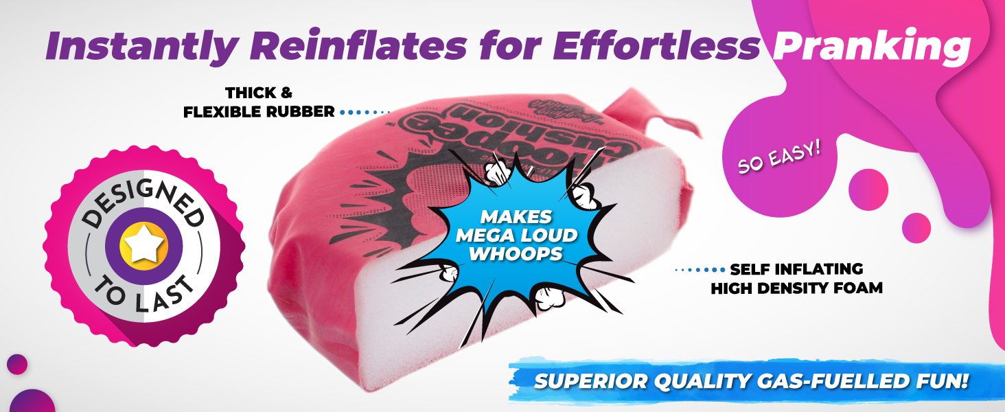 whoopee cushion self inflating