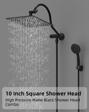 square shower head