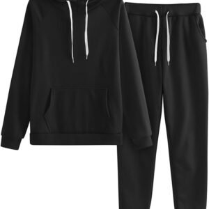 Womens Sweatsuits 2 Piece Set 2024 Casual Hoodies and Pants Sets 2 Piece Outfits Jogger Sets Track Suits