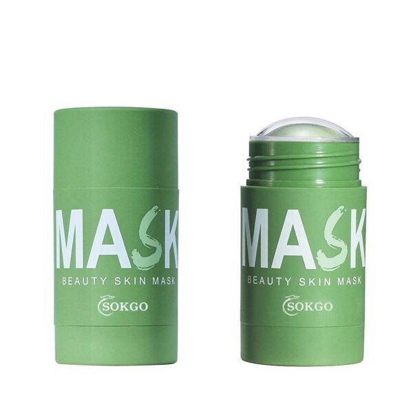 Green Tea Purifying Clay Clean Face Mask, Cleansing Mask Mud Mask for Men and Women, Moisturizing Oil Control Shrink Remove Blackheads, Shrink Pores, Improve Skin Tone (1, Green, 1PCS)