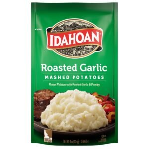 Idahoan Mashed Potatoes, Roasted Garlic, 4 oz