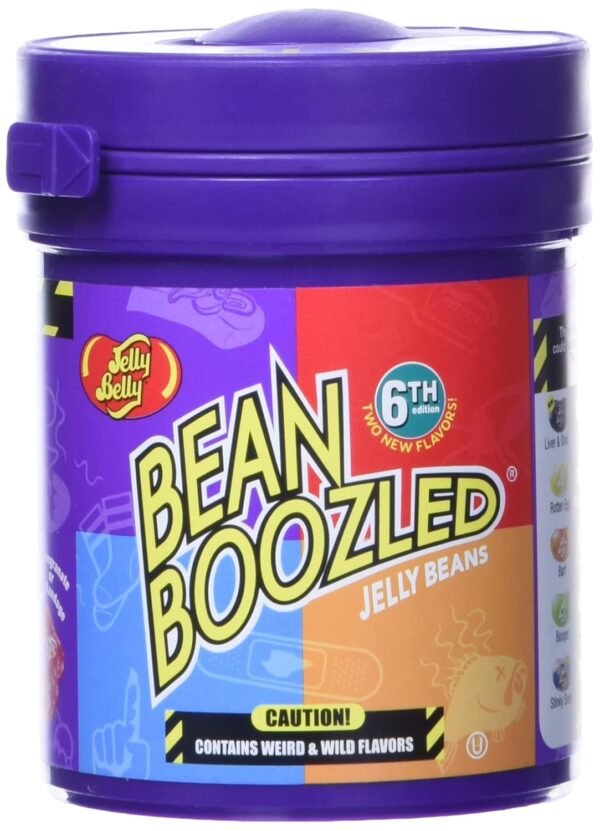 Jelly Belly BeanBoozled Mystery Bean Jelly Bean Dispenser, Assorted Flavors, 3.5-oz