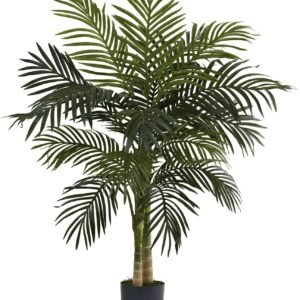 Nearly Natural 4ft. Golden Cane Palm Artificial Tree