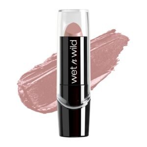 wet n wild Silk Finish Lipstick, Hydrating Rich Buildable Lip Color, Formulated with Vitamins A,E, & Macadamia for Ultimate Hydration, Cruelty-Free & Vegan - A Short Affair